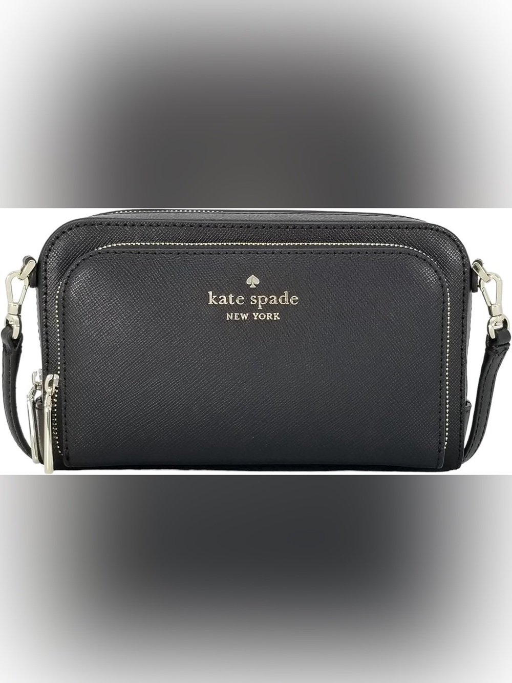 NWT $259 Retail Kate Spade New York Leather Crossbody Bag Dual Zip Around